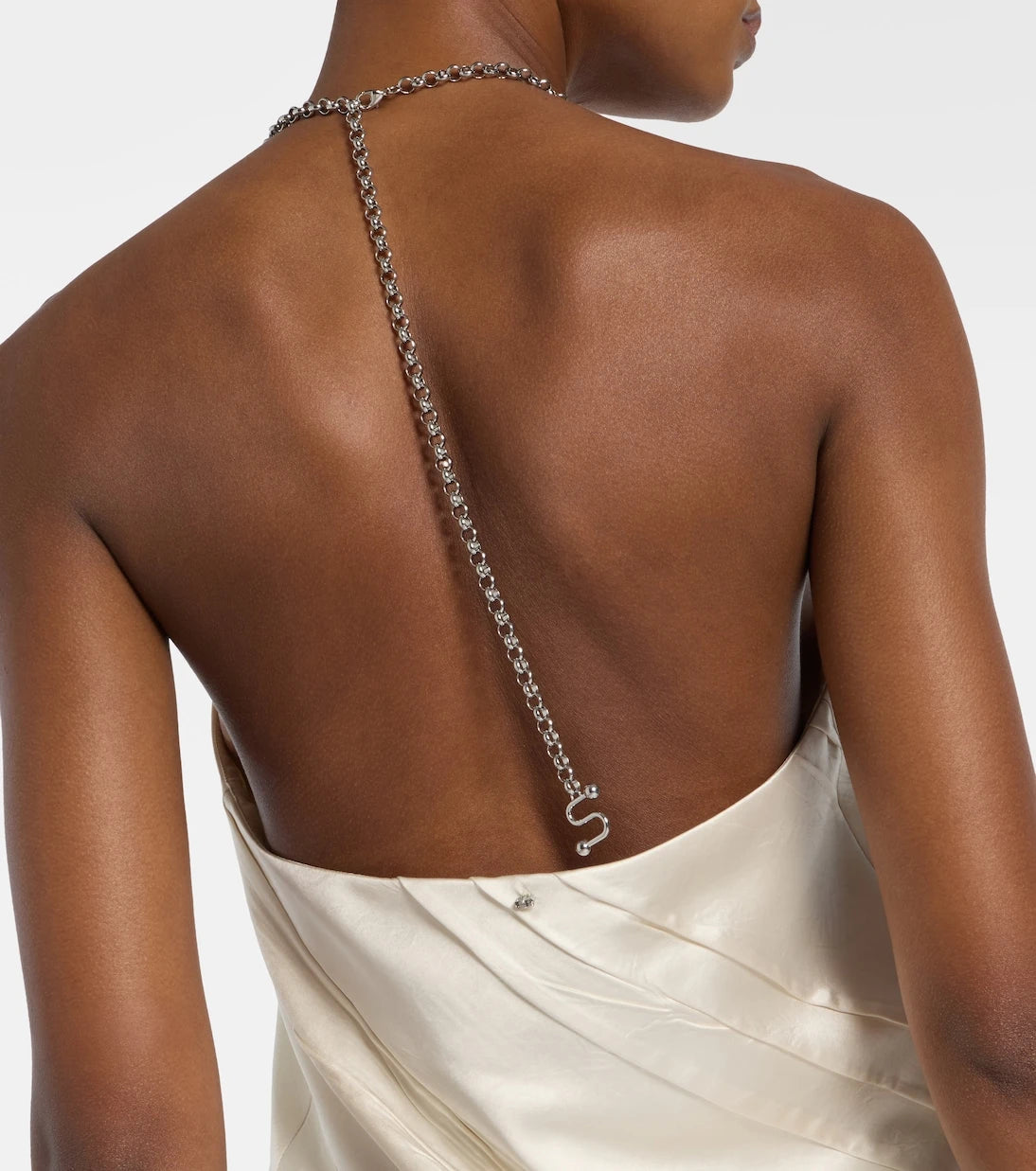 Sportmax - Fatuo chain-detail satin camisole