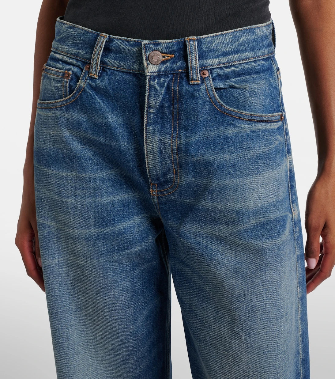 Chloé - Cropped wide-leg jeans
