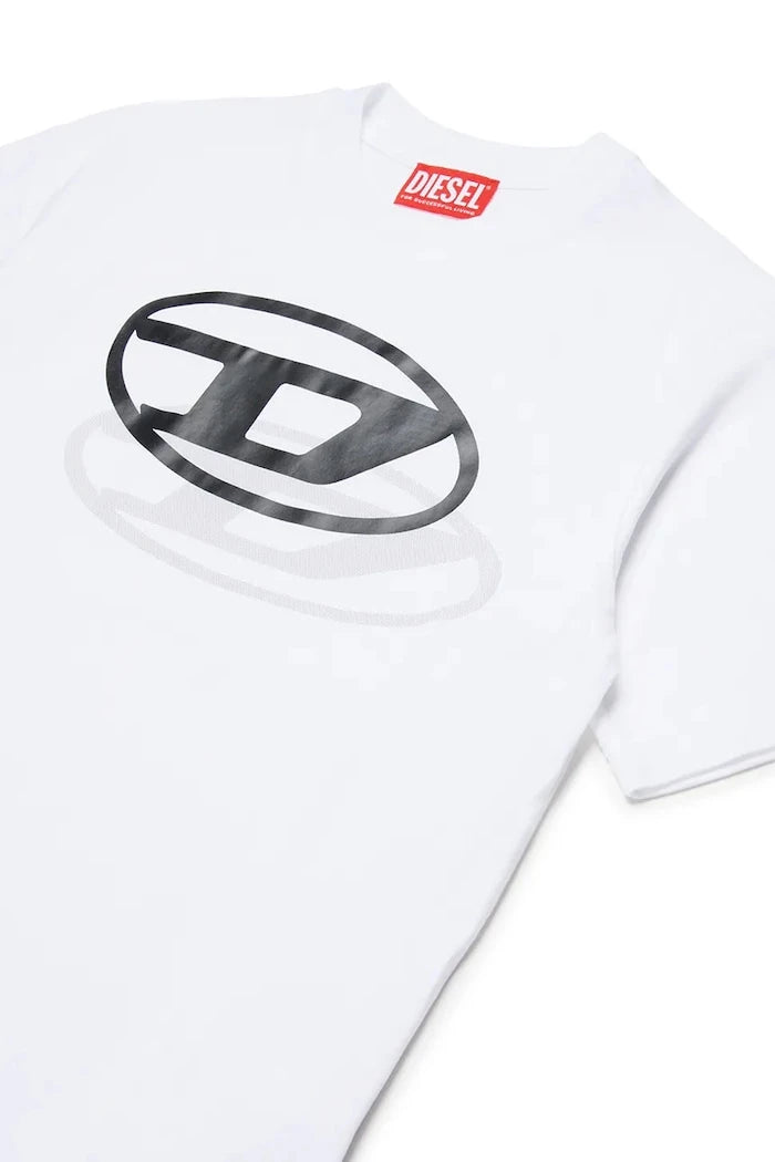 Çocuk pamuklu tişört Diesel TVALE OVER T-SHIRT