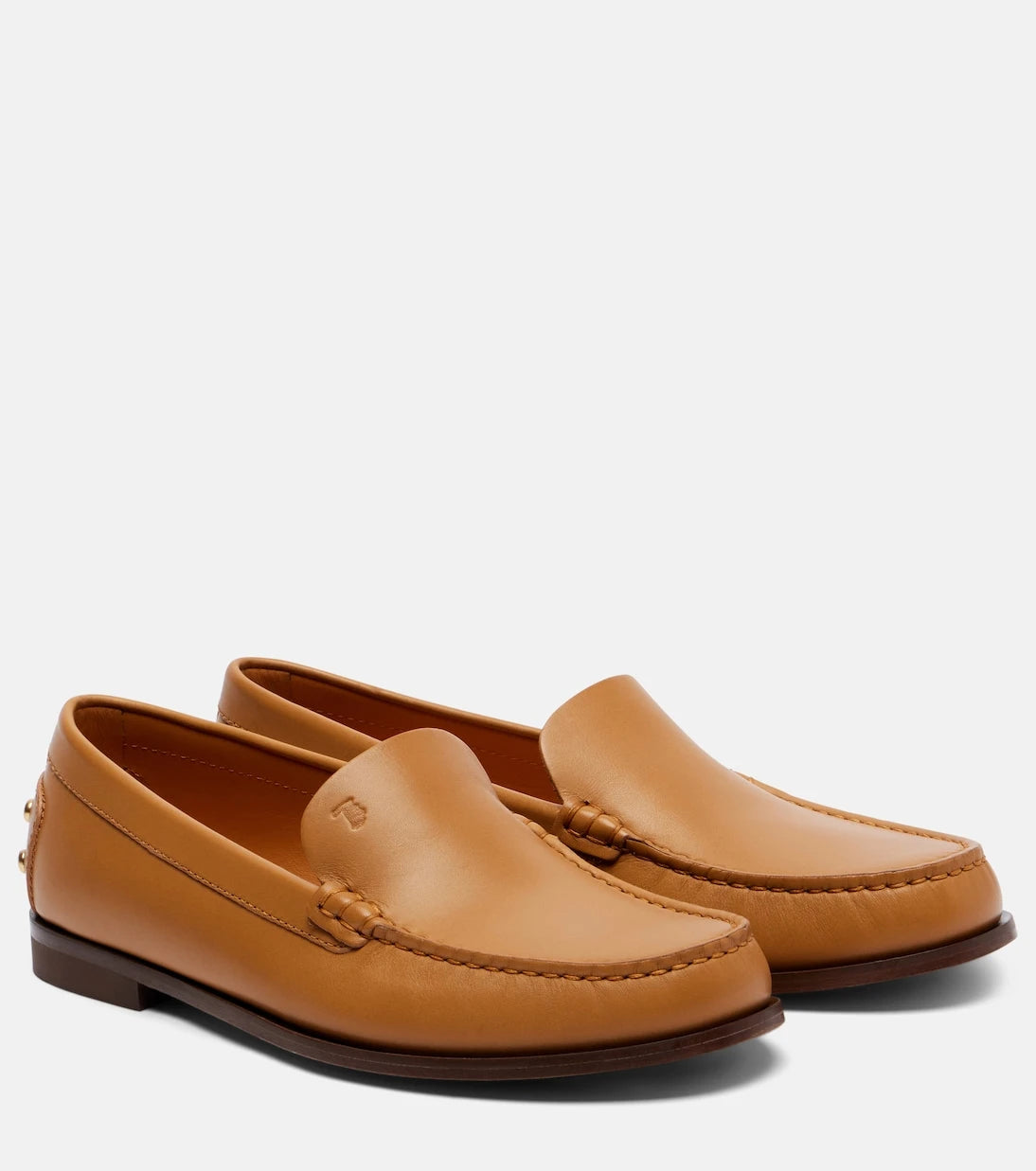 Tod's - Studded leather loafers