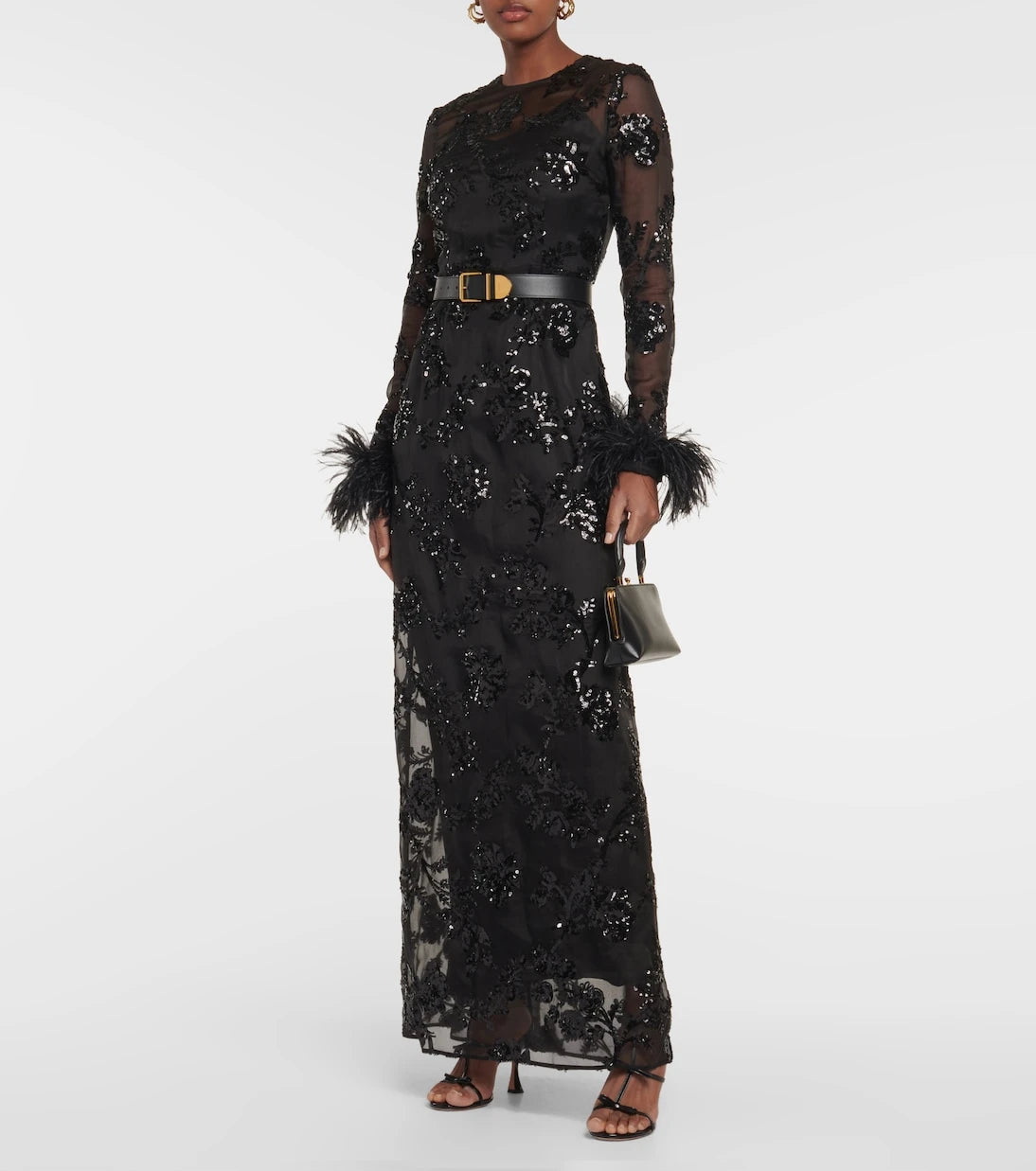 Erdem - Malvina embellished silk gown