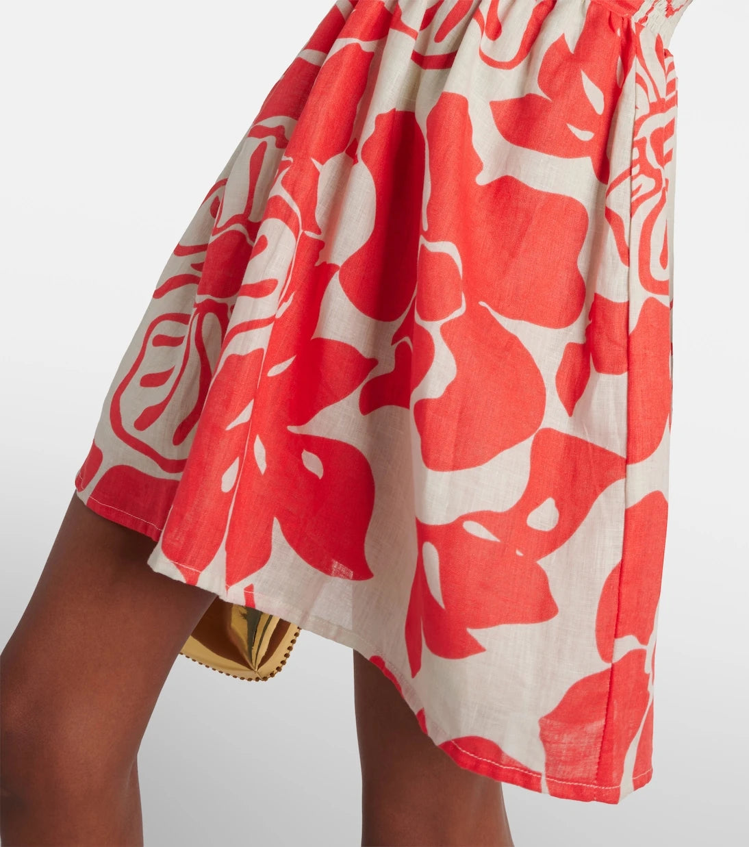 Faithfull - Odelia floral linen minidress