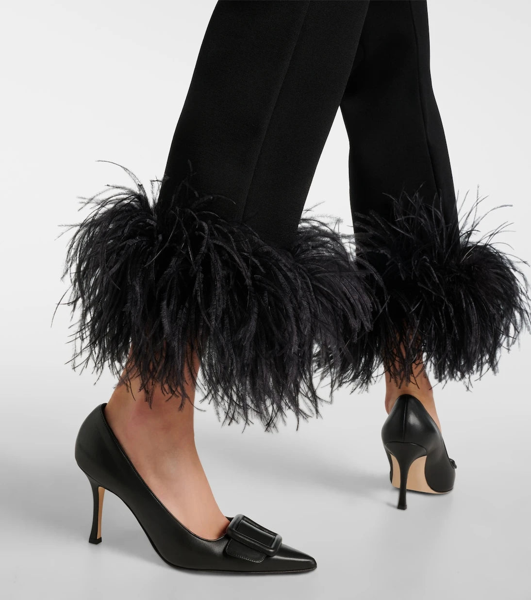 Manolo Blahnik - Maysale 70 leather pumps