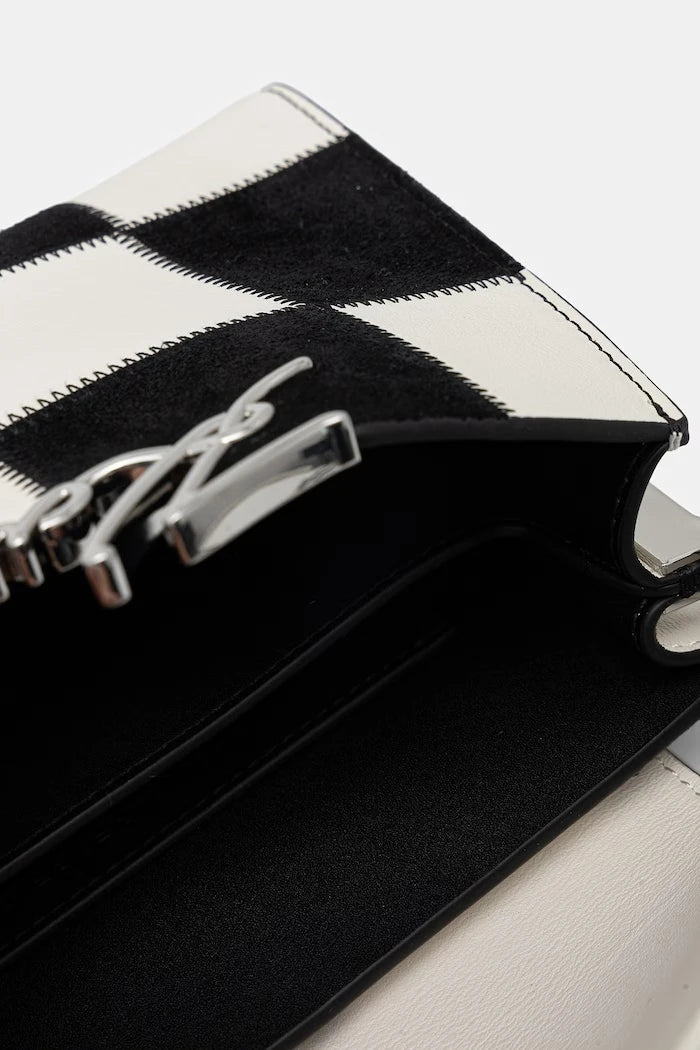 Karl Lagerfeld чанта crossbody дамска от кожа K/SIGNATURE