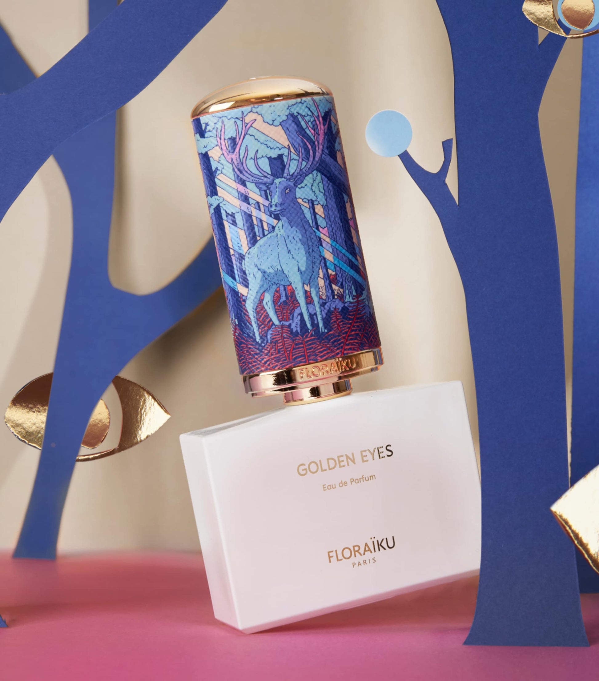 Floraiku Golden Eyes Eau De Parfum Fragrance Gift Set (50ml)