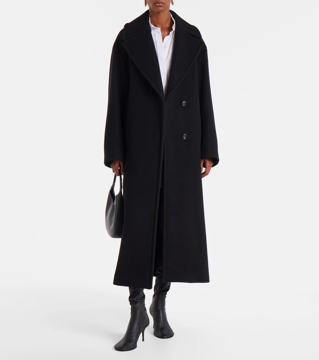Sportmax - Zebra virgin wool wrap coat