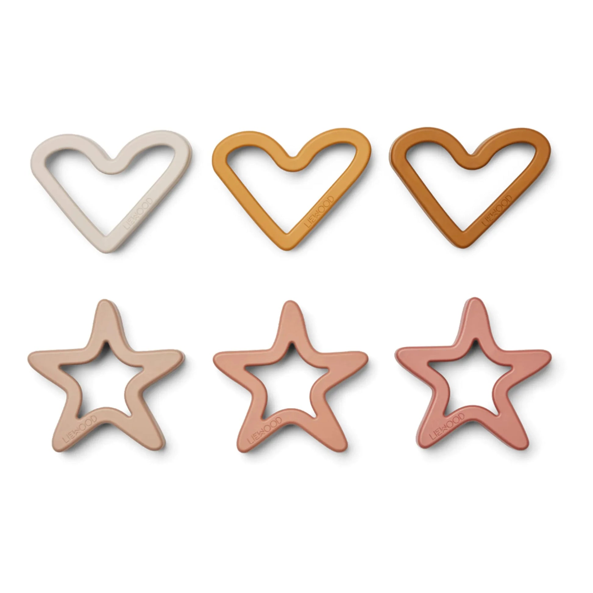 Liewood - Svend Silicone Cookie Cutters | Pink