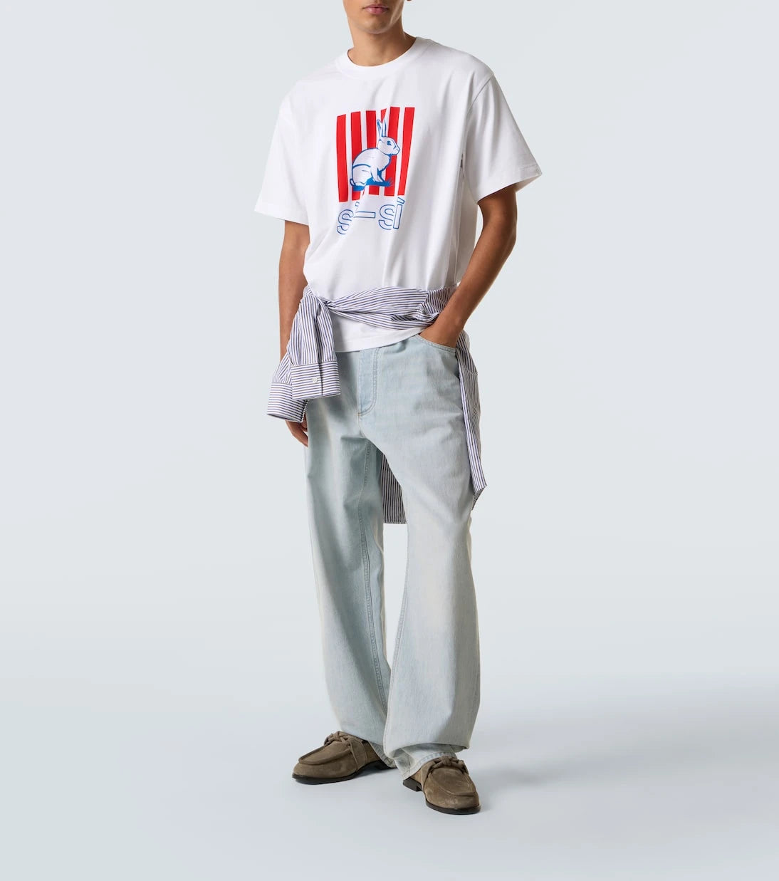 Bottega Veneta - Printed cotton jersey T-shirt