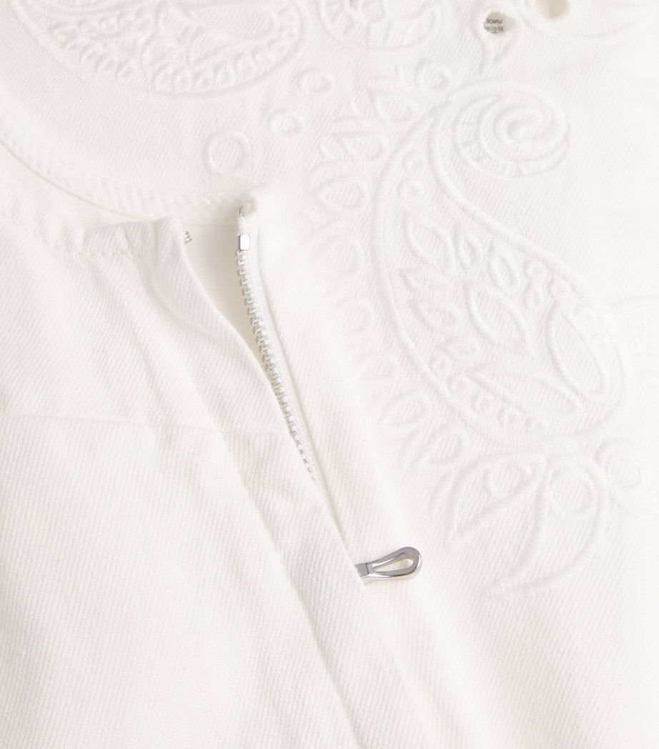 Rag & Bone White Featherweight Belle Mini Dress