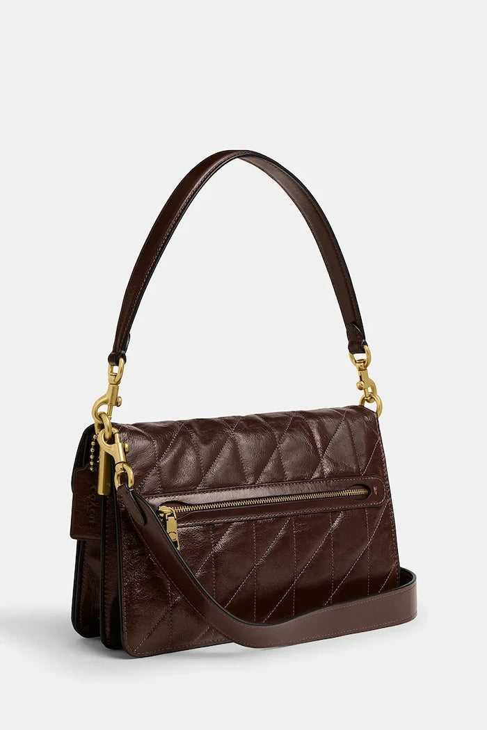 Кожена чанта Coach Tabby Chain Shoulder Bag With Quilting