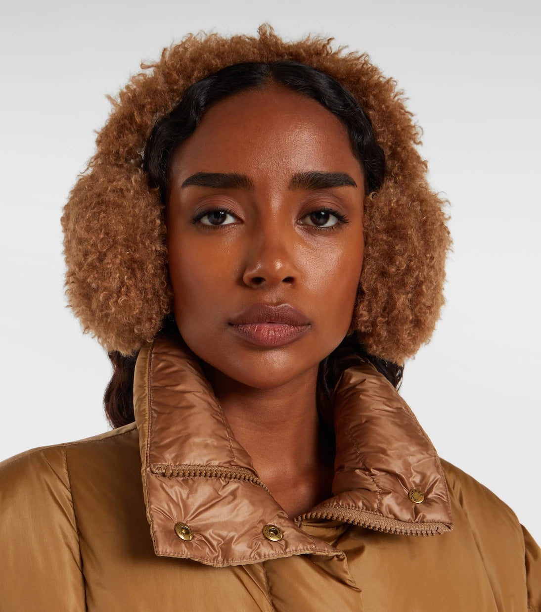 Moncler - Logo teddy earmuffs