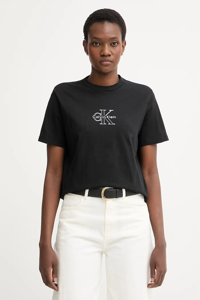 Calvin Klein Jeans тениска дамска от памук