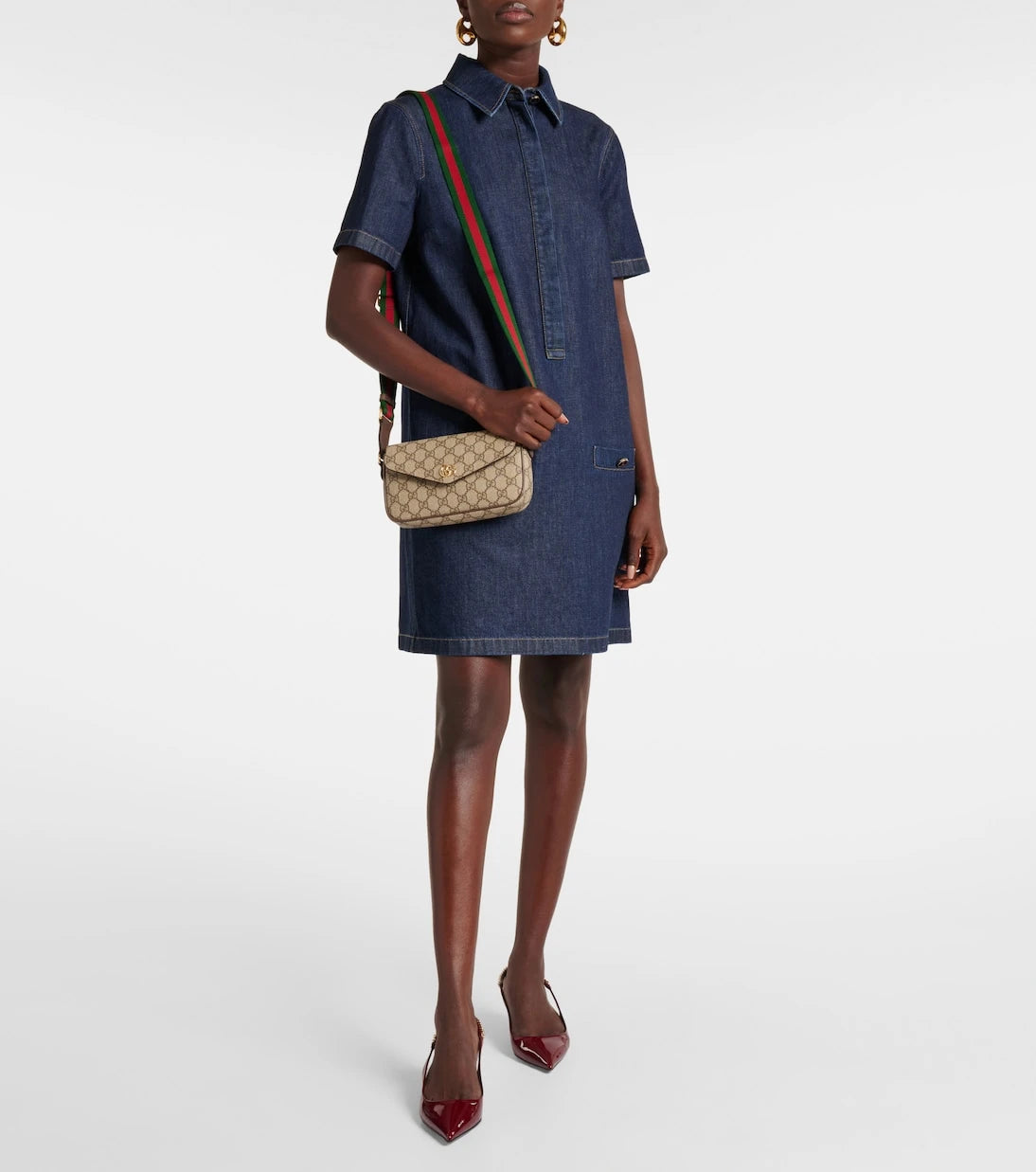Gucci - Ophidia GG Canvas Mini crossbody bag