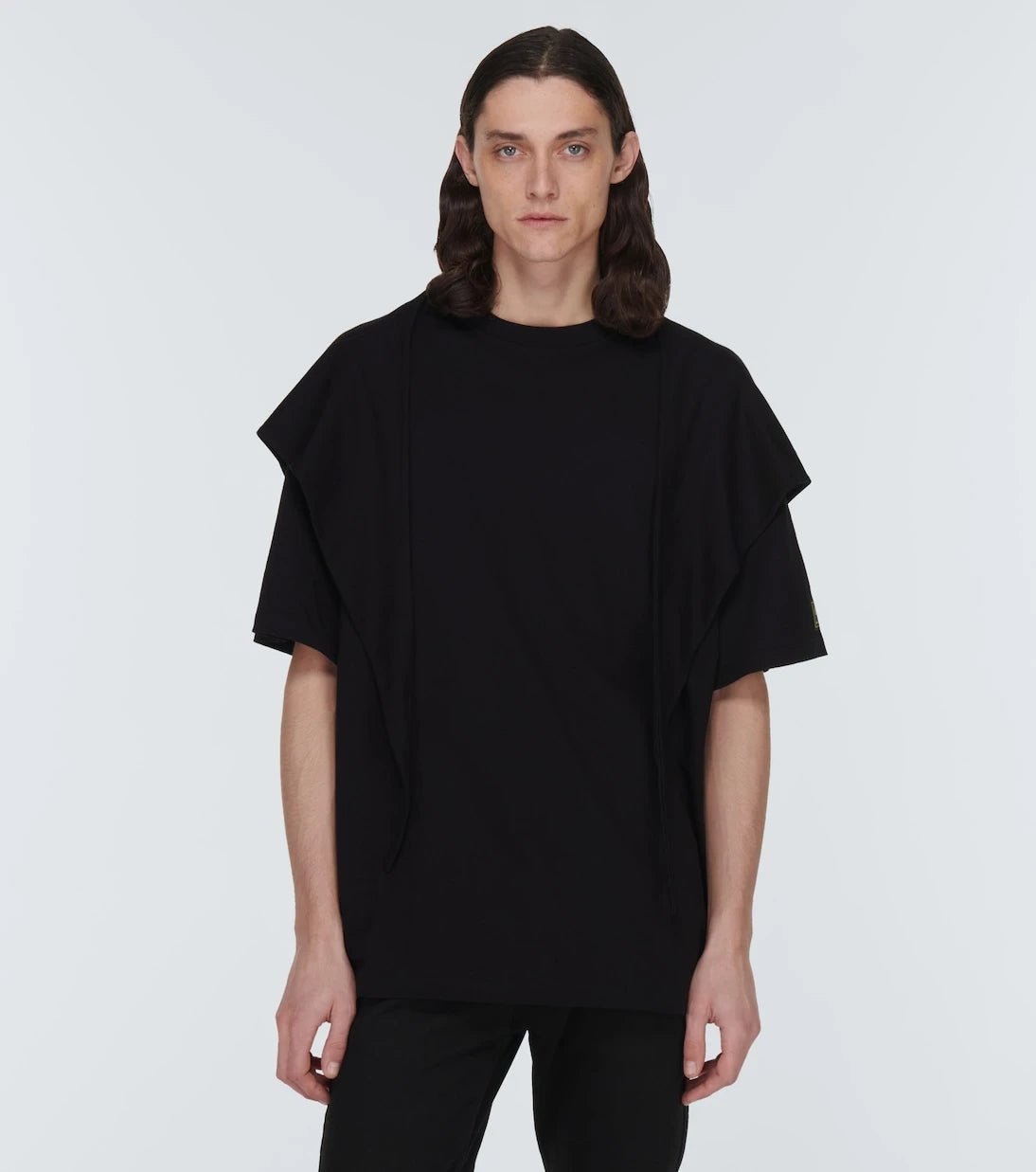 Raf Simons - Cotton jersey hooded T-shirt
