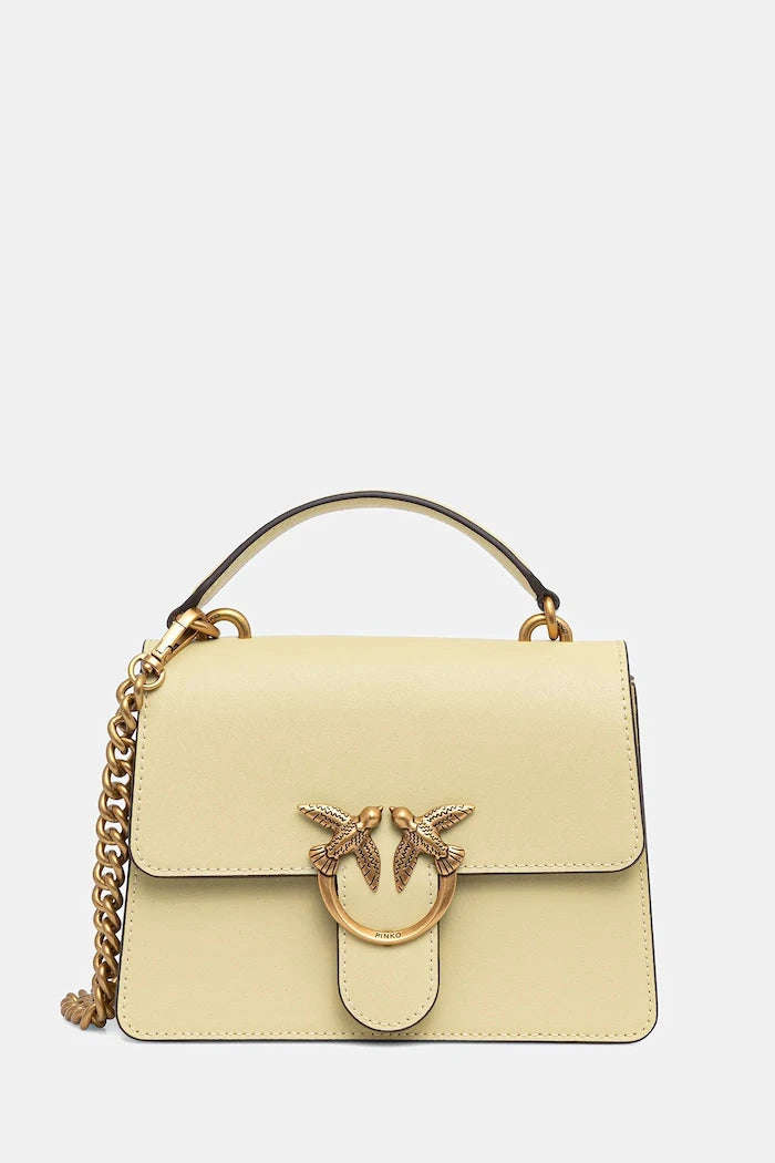 Pinko kadın deri crossbody çanta