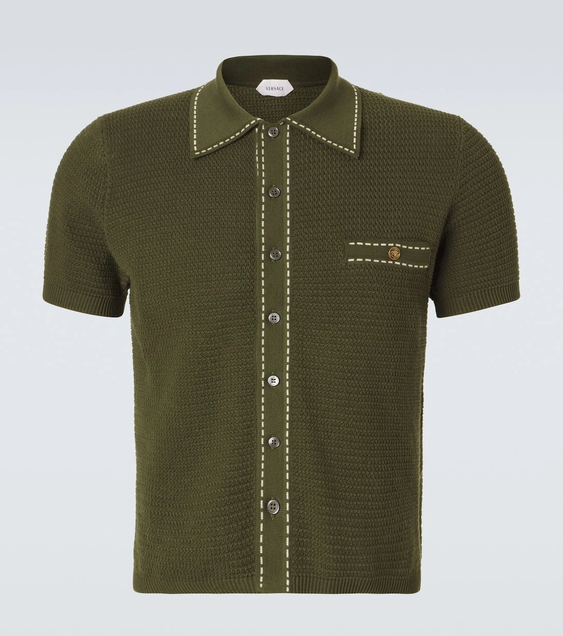 Versace - Medusa cotton polo shirt
