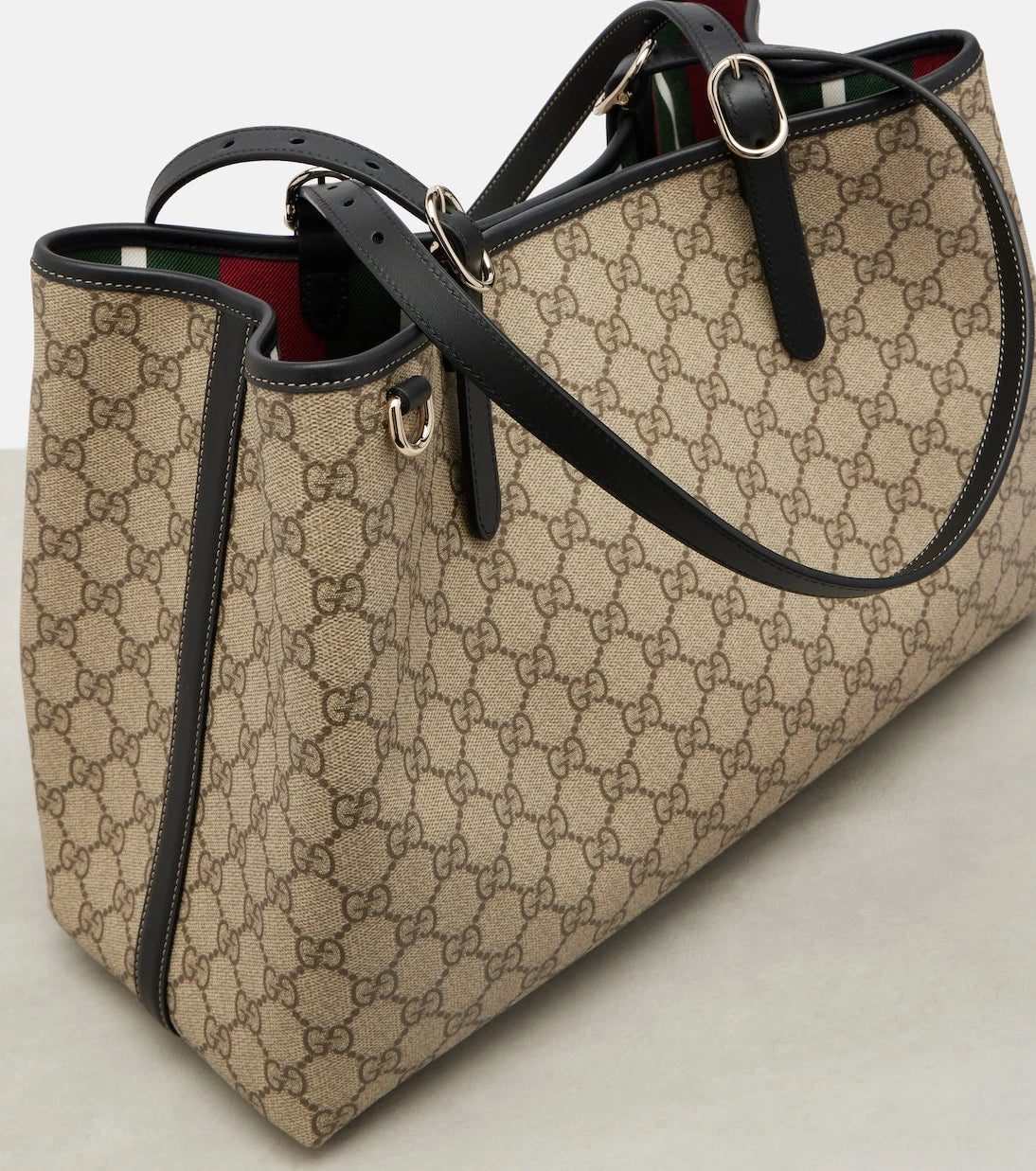 Gucci - GG Emblem Large shopper