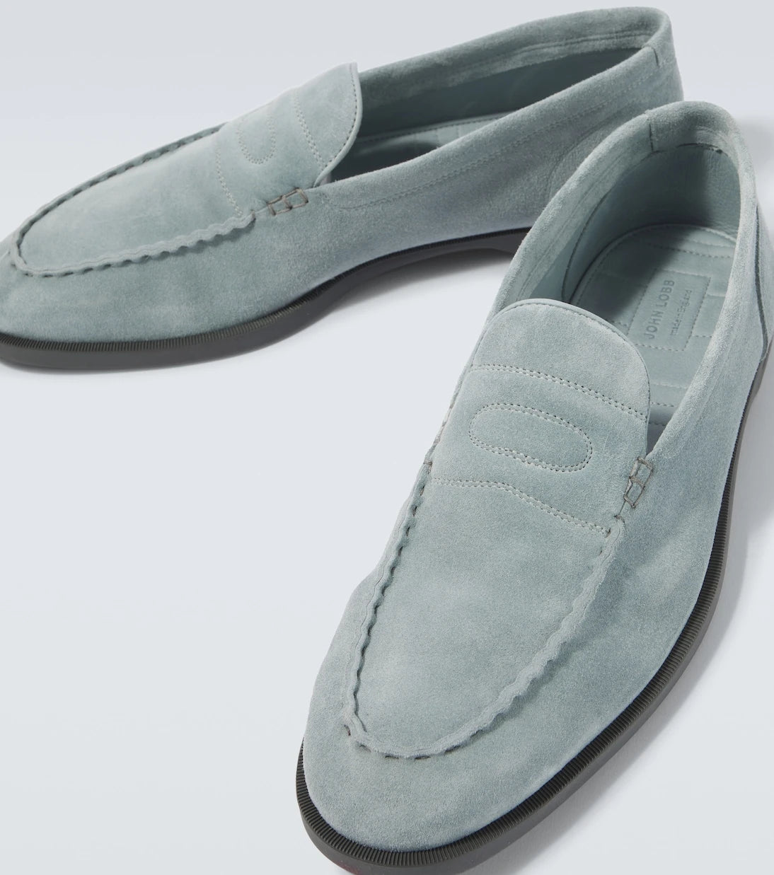 John Lobb - Pace suede loafers