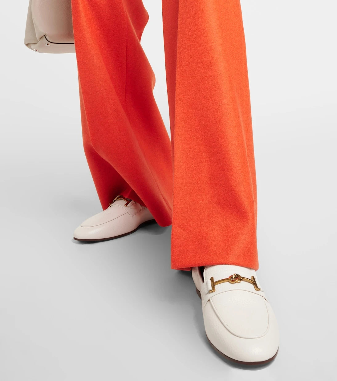 Tod's - Double T leather loafers