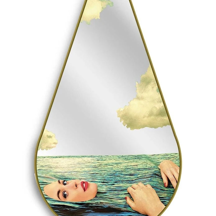 Seletti Pear Sea Girl Duvar Aynası