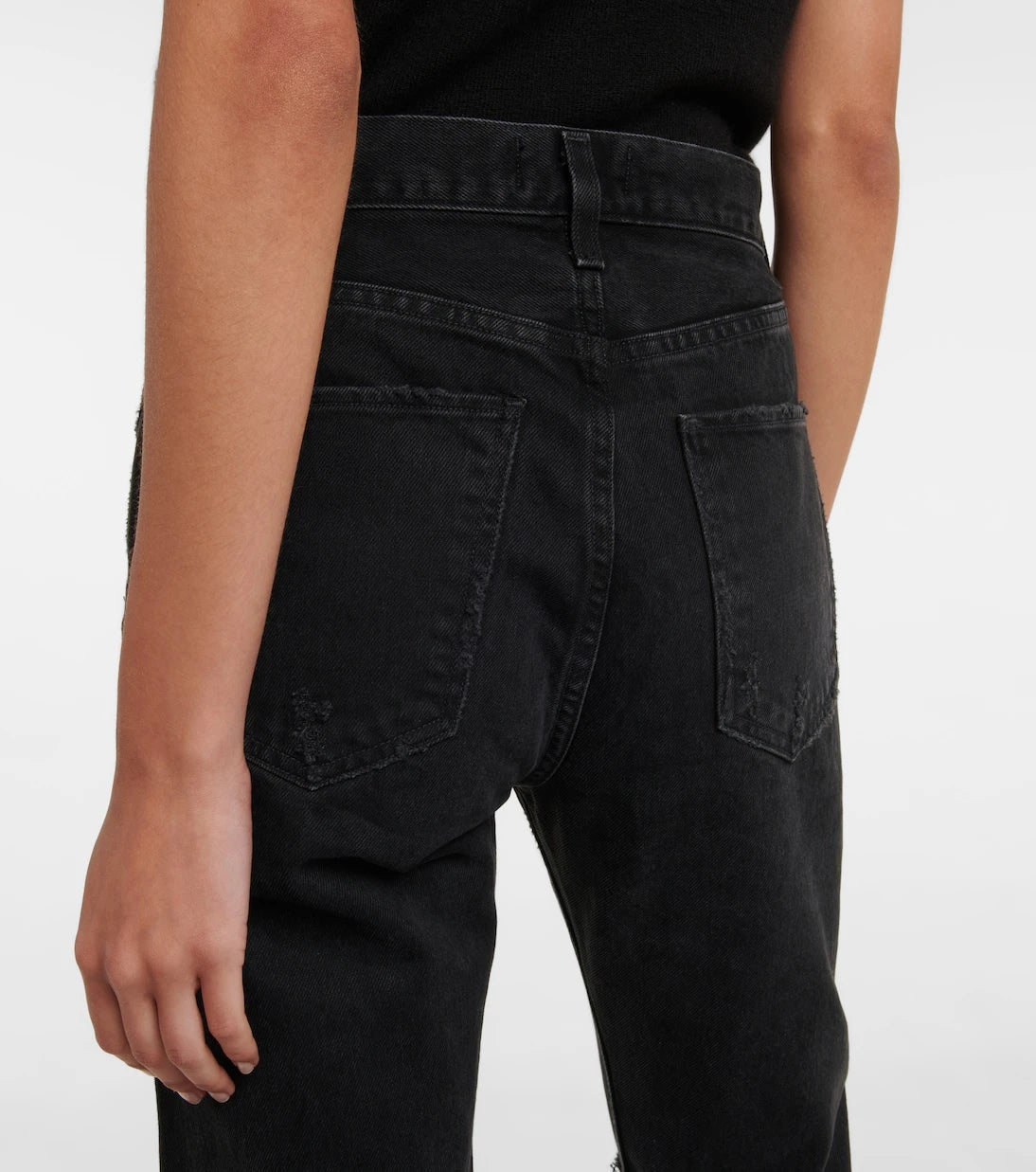 Agolde - Cherie high-rise straight jeans