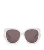 White Thin Fantasy Sunglasses