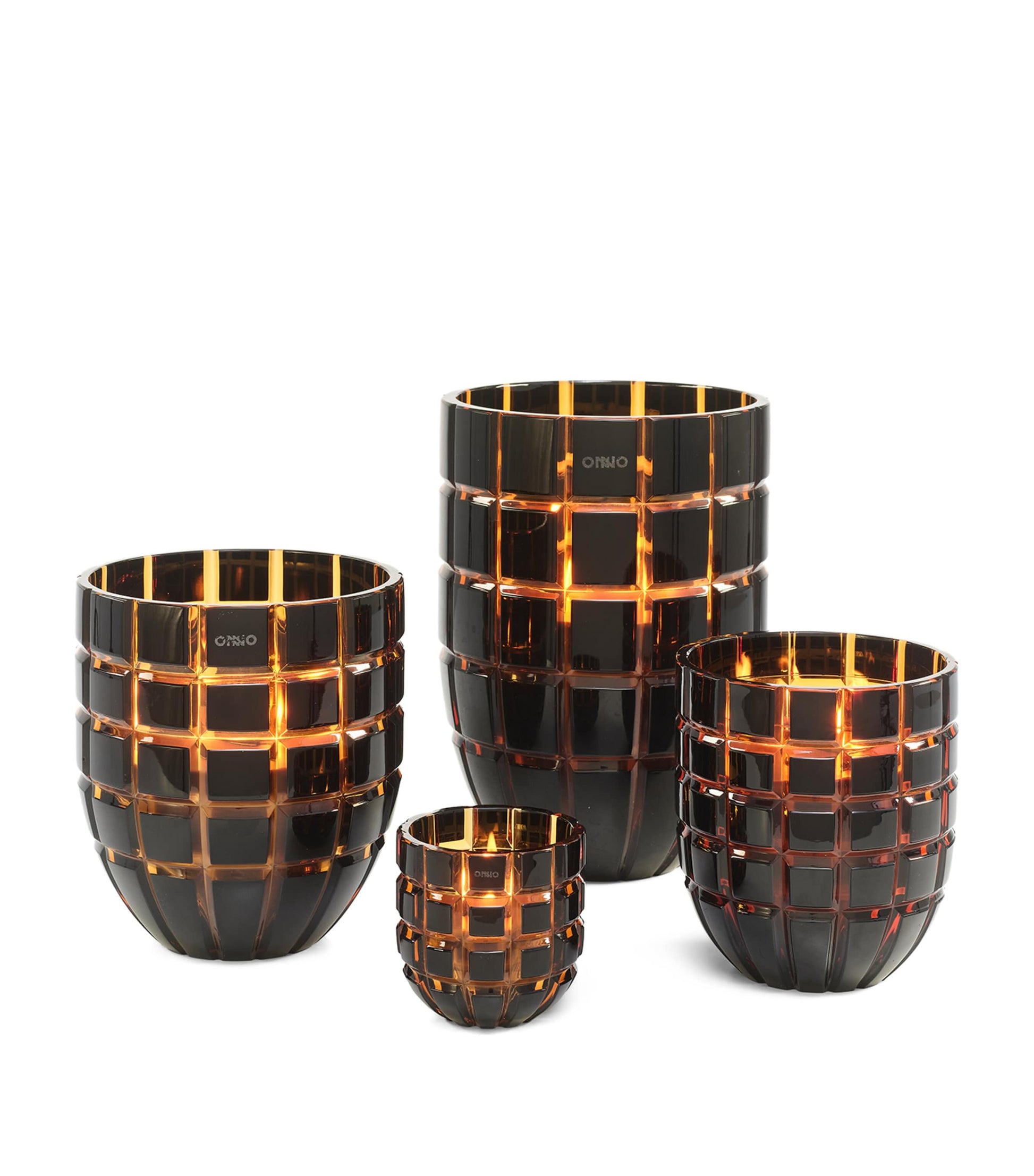 Onno Large Gold Forever Crystal Candle