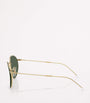 Ray-Ban Gold RBR0103S Round Reverse Sunglasses