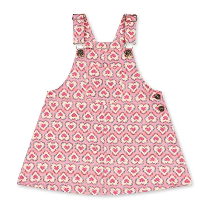 Konges Sløjd pamuk yazlık elbise FRANKIE OVERALL DRESS GOTS