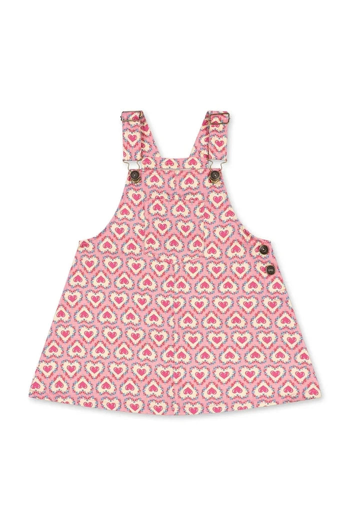 Konges Sløjd pamuk yazlık elbise FRANKIE OVERALL DRESS GOTS