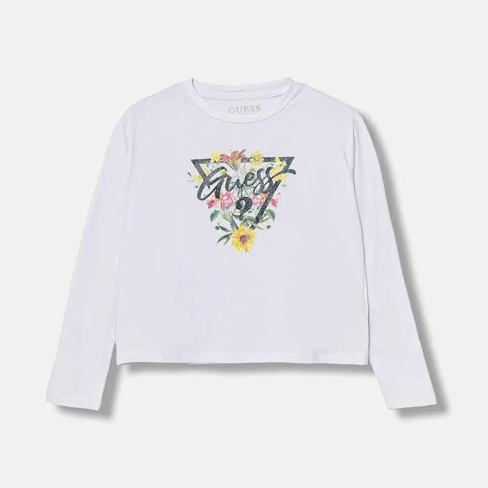 Детска блуза с дълги ръкави Guess