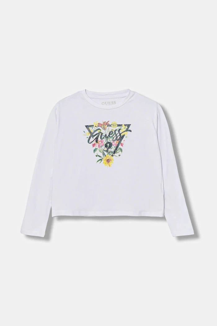 Детска блуза с дълги ръкави Guess
