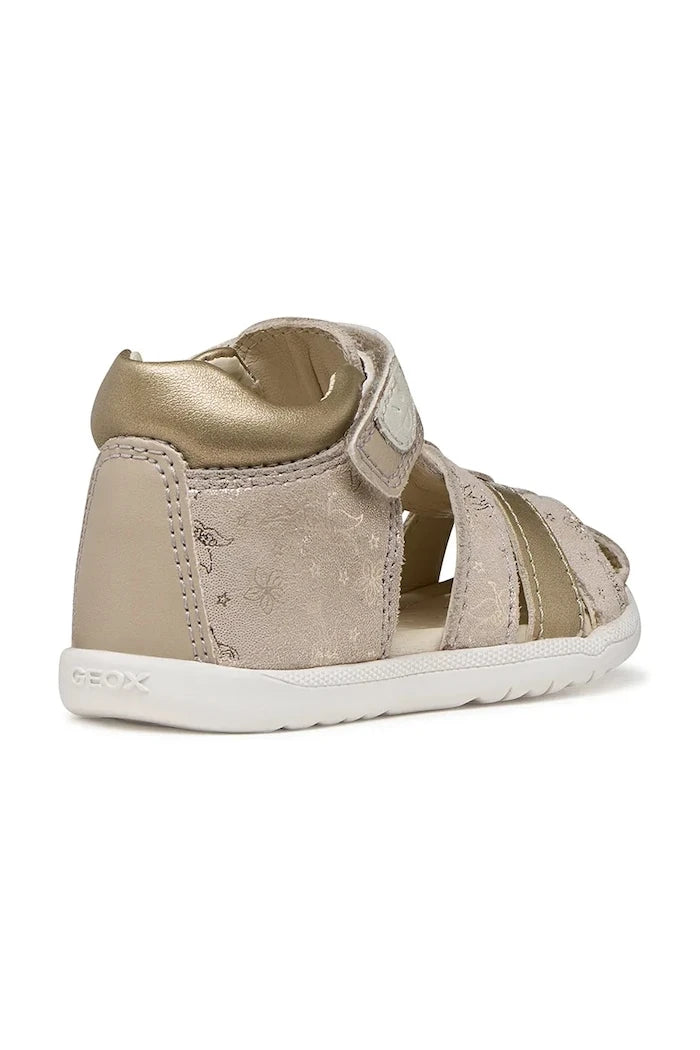 Geox kids' leather sandals SANDAL MACCHIA