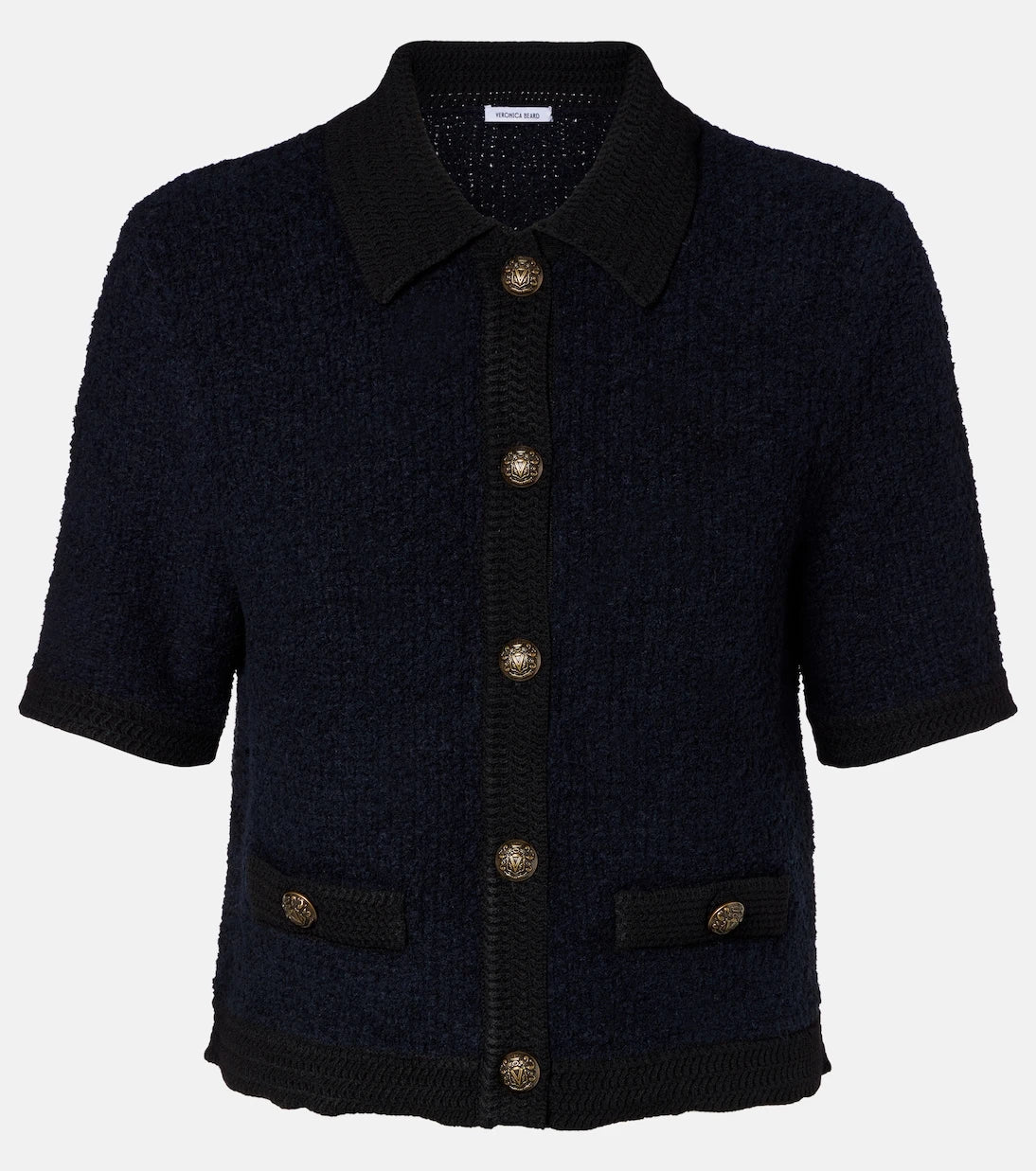 Veronica Beard - Cotton and wool-blend cardigan