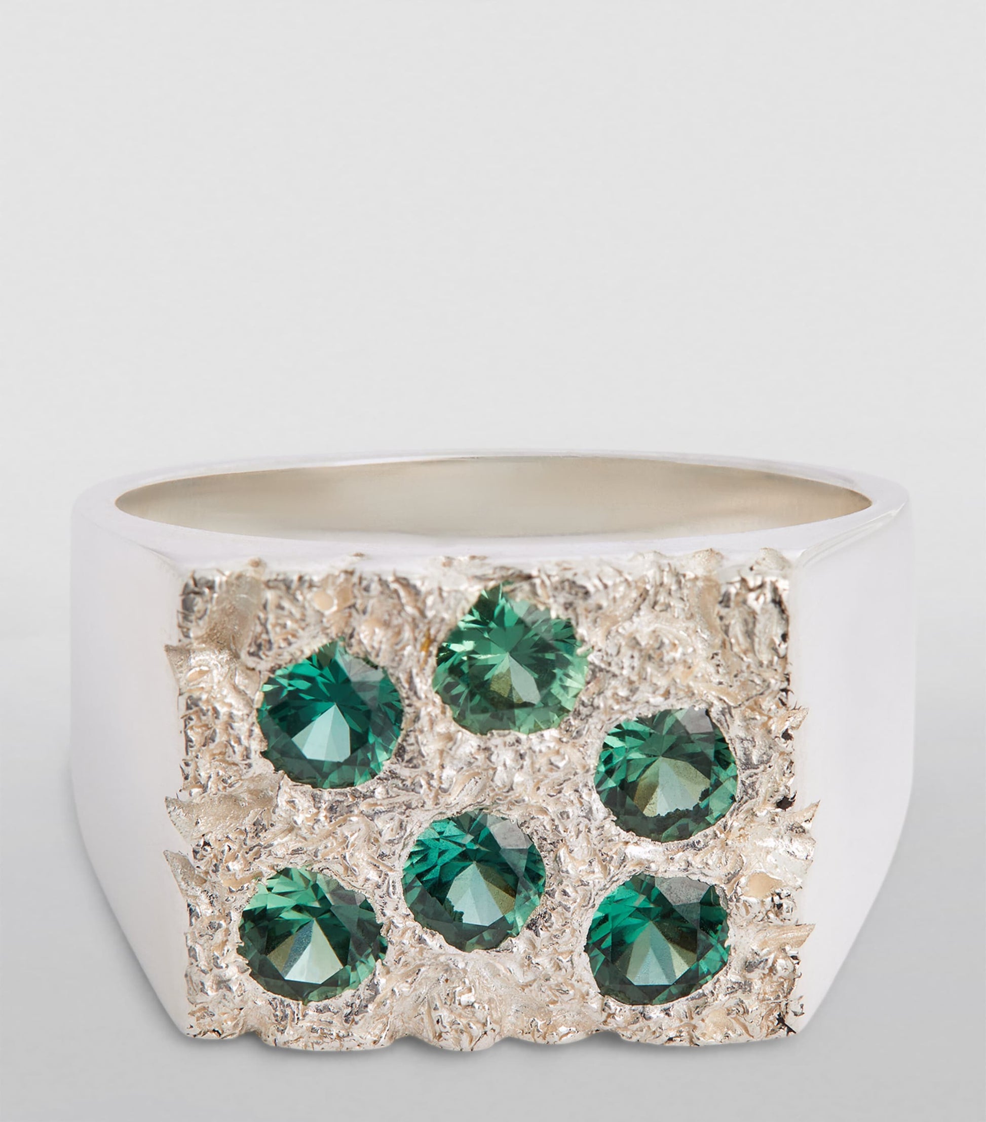 Bleue Burnham EXCLUSIVE Sterling Silver Rose Garden Signet Ring