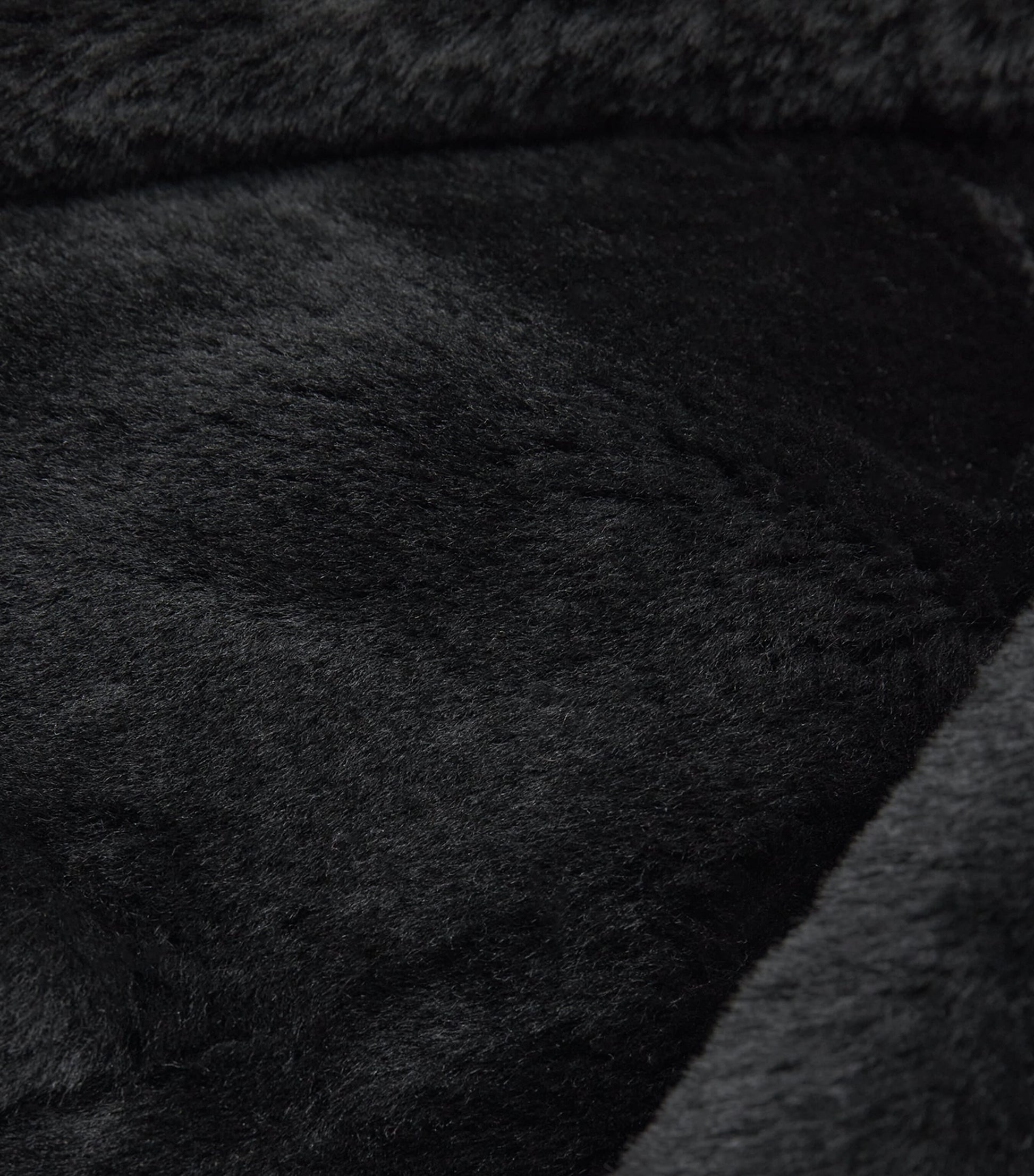 Toteme Black Shearling Collarless Coat