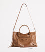 Balenciaga Brown Medium Leather Le City Top-Handle Bag
