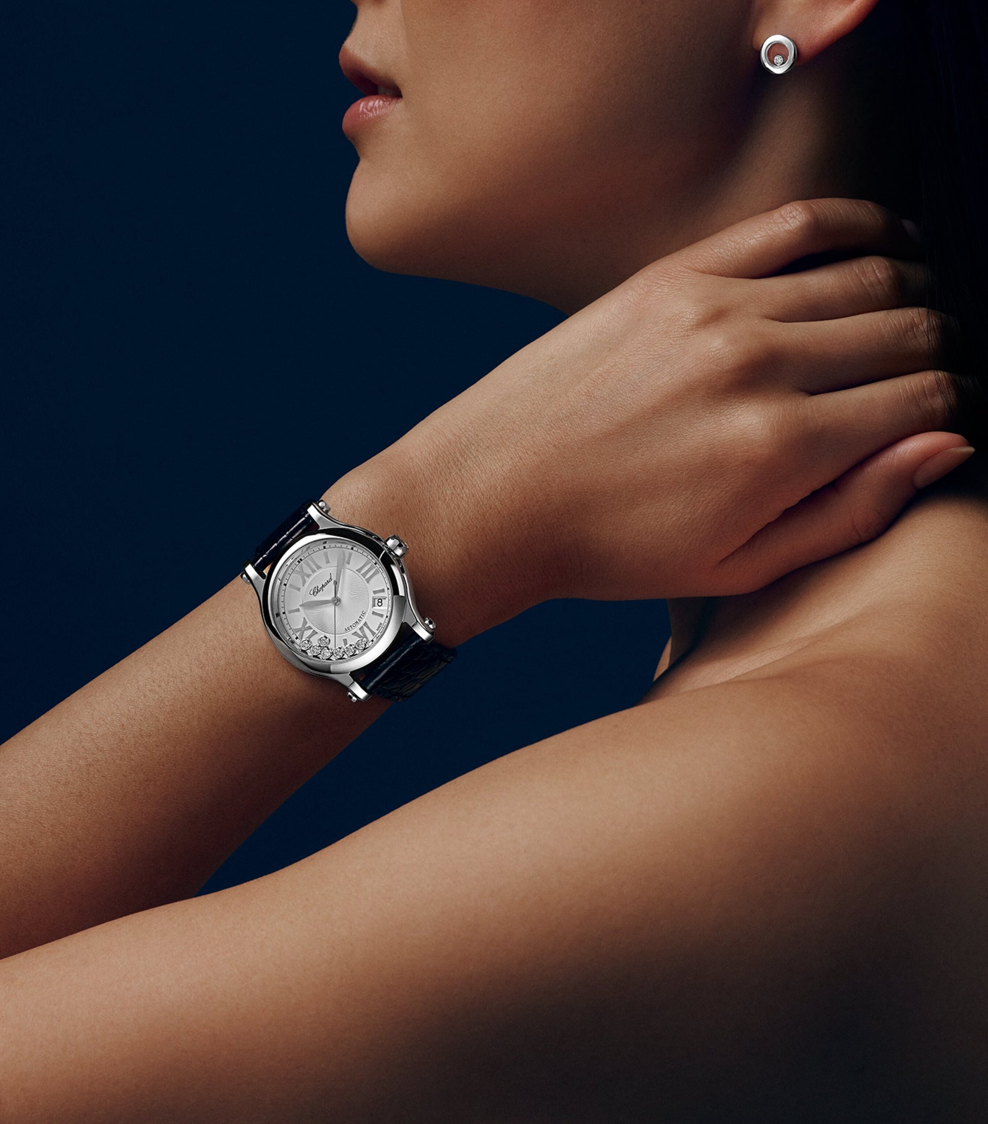 Stainless Steel Happy Sport Automatic Watch 36mm