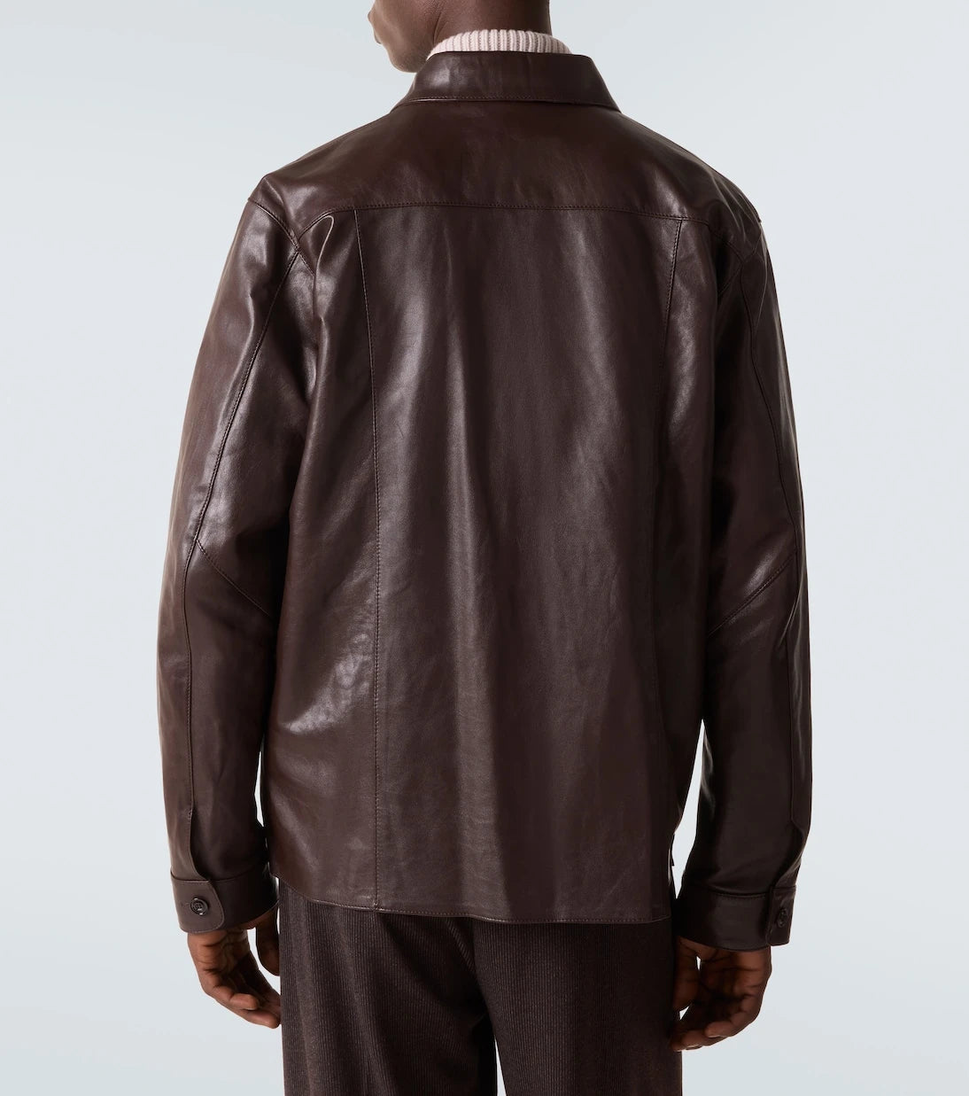 Our Legacy - Welding leather overshirt