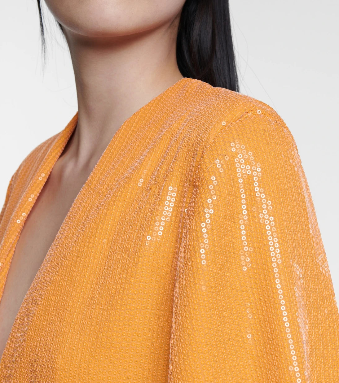 Halpern - Sequined minidress