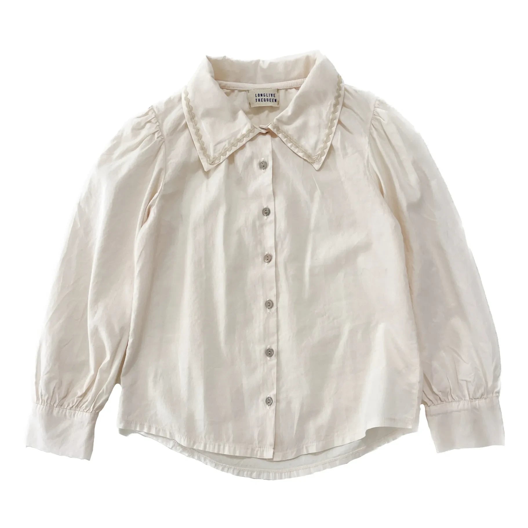 Longlivethequeen - Floral Blouse | Ecru