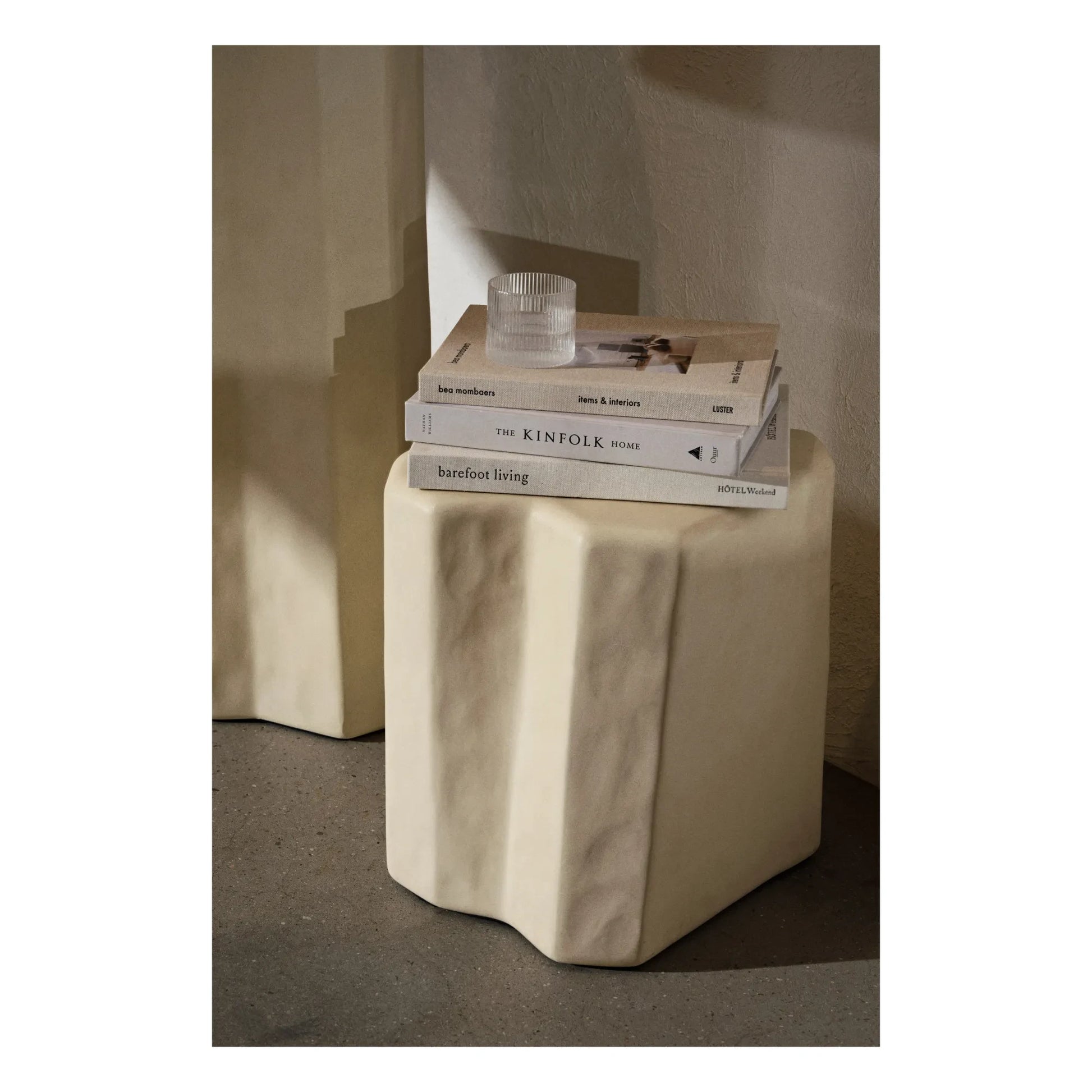 Ferm Living - Staffa stool | Ivory