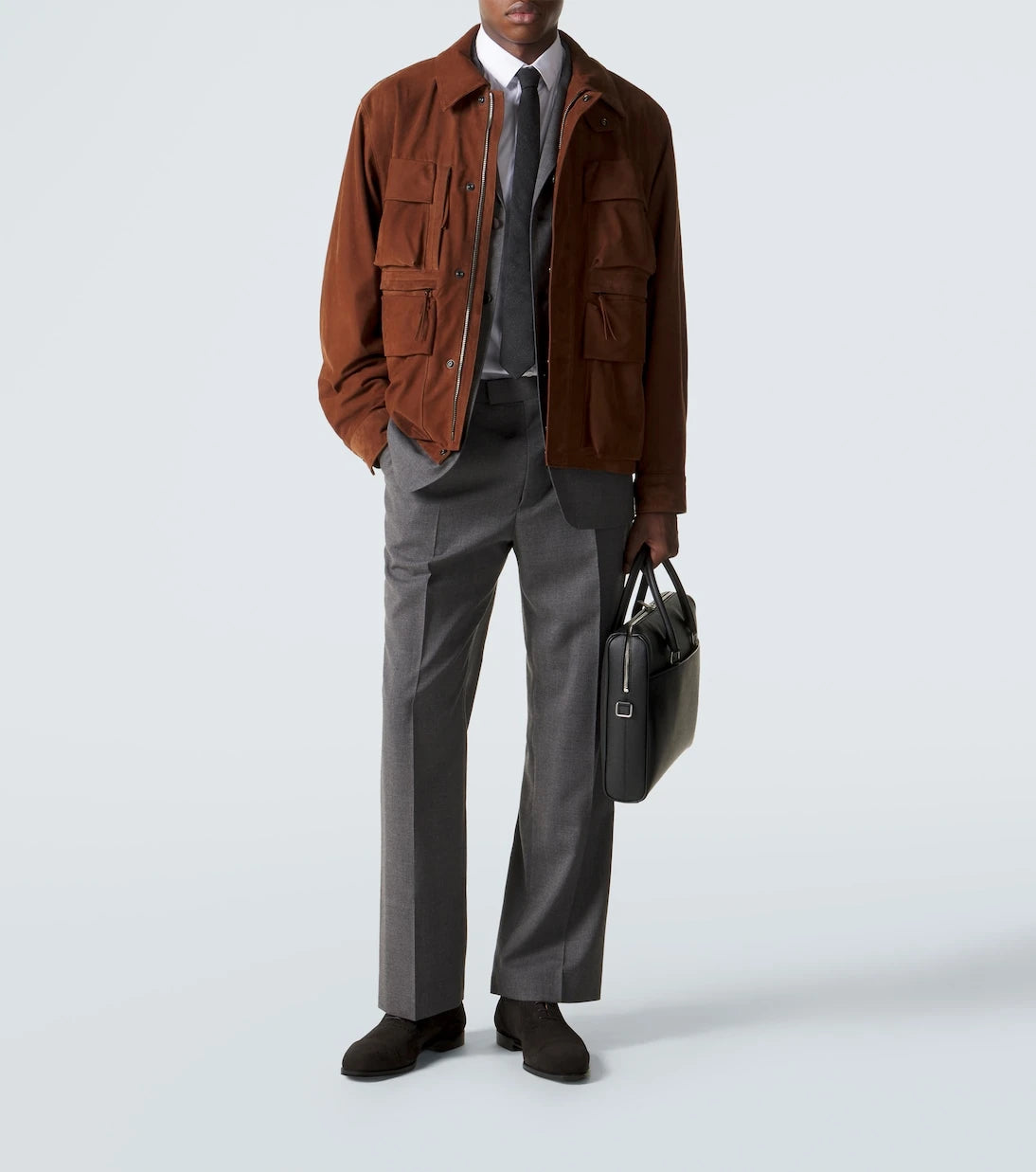 George Cleverley - Adam suede Oxford shoes