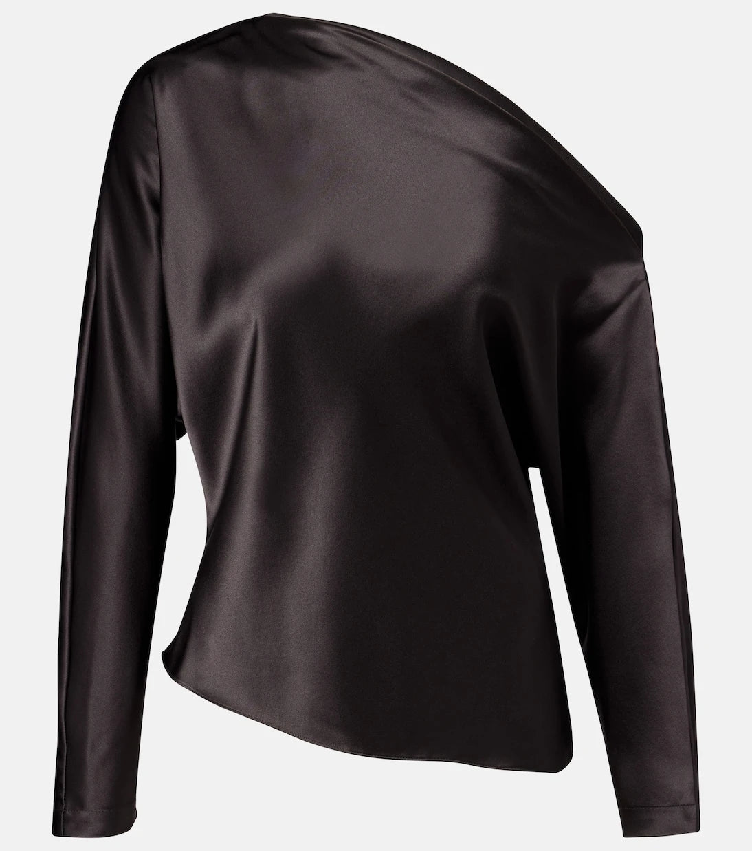 The Sei - One-shoulder silk satin top