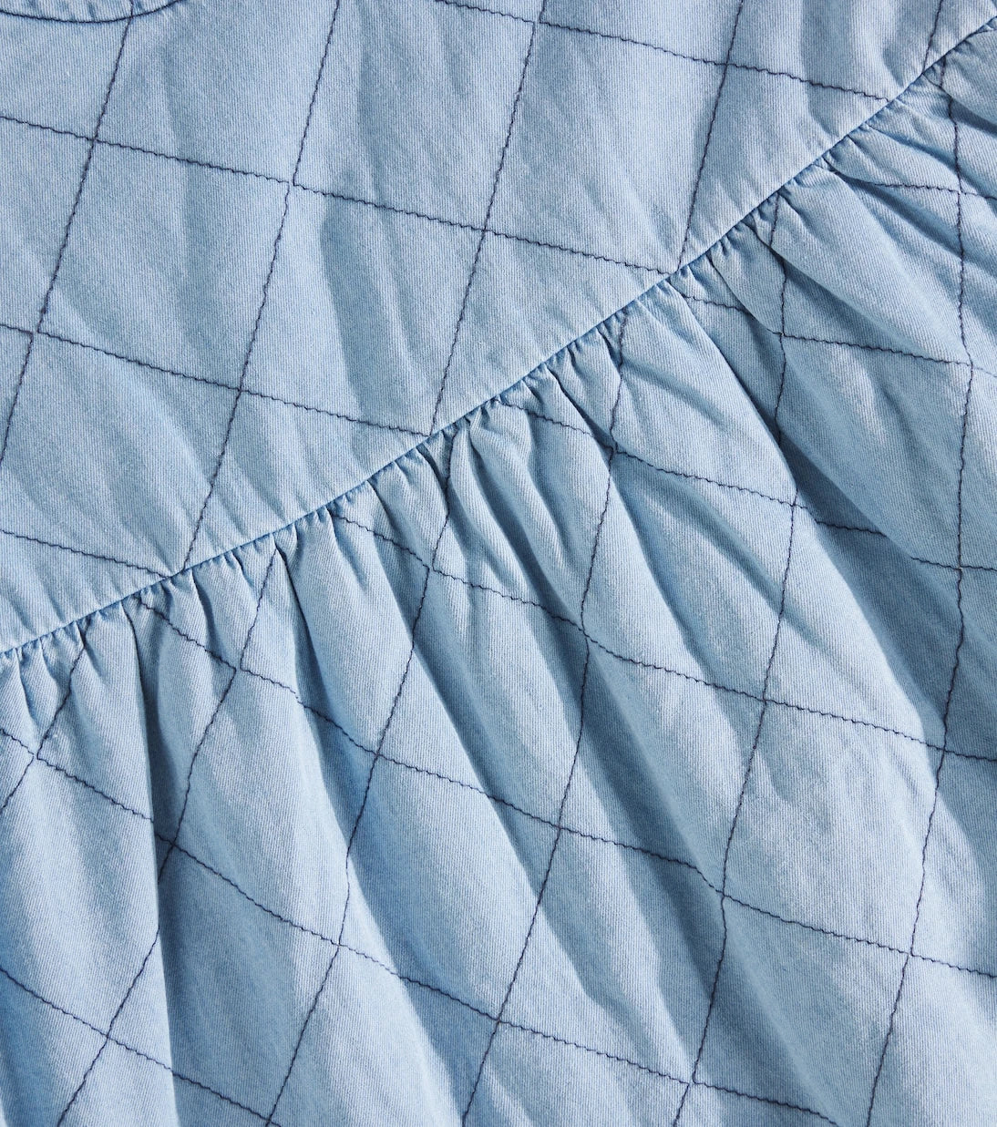 C'era Una Volta - Ambra tiered denim dress