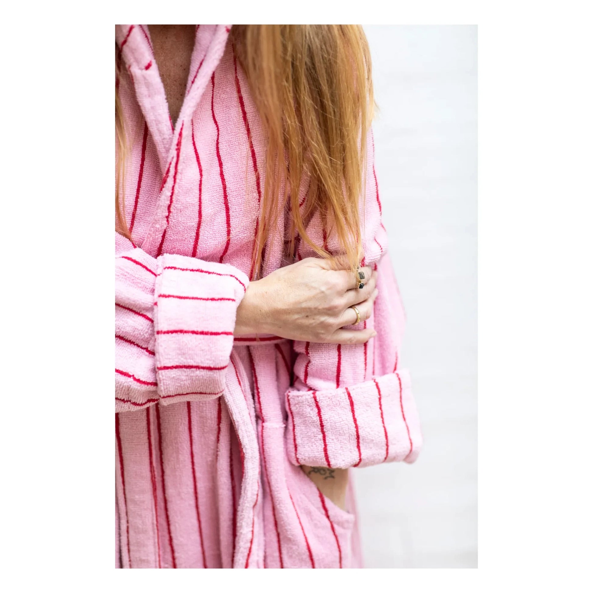 Bongusta - Naram bathrobe | Pink