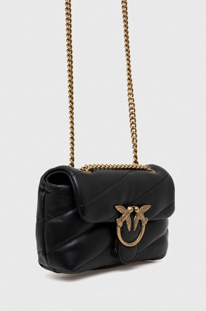 Pinko kadın deri crossbody çanta