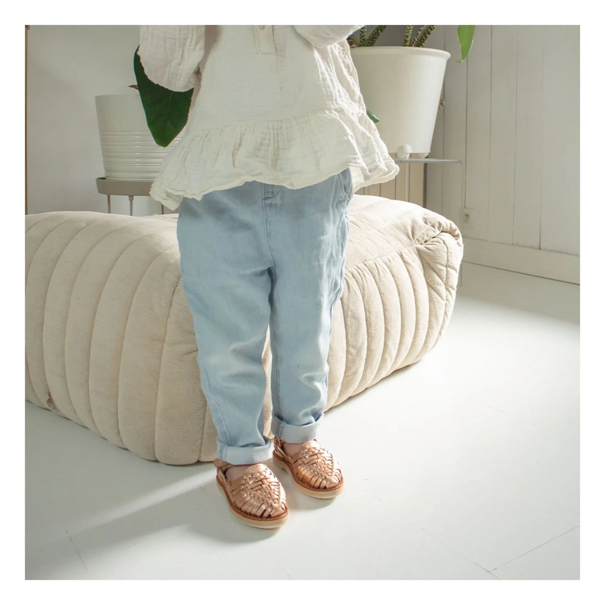 Mapache - Alegria sandals | Pink Gold