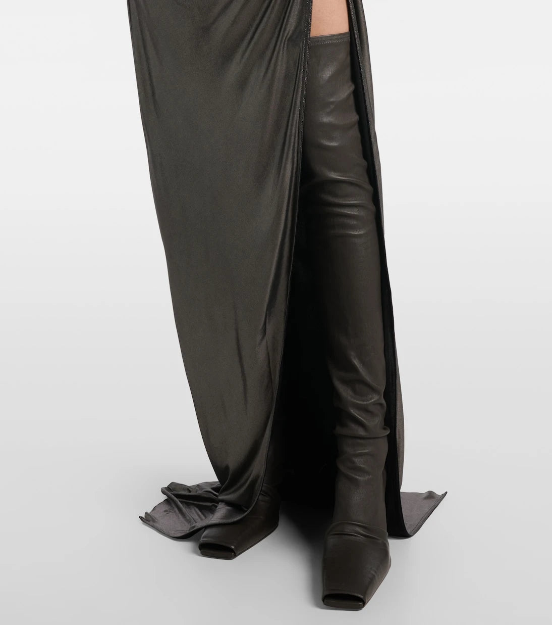 Rick Owens - Ruched jersey gown