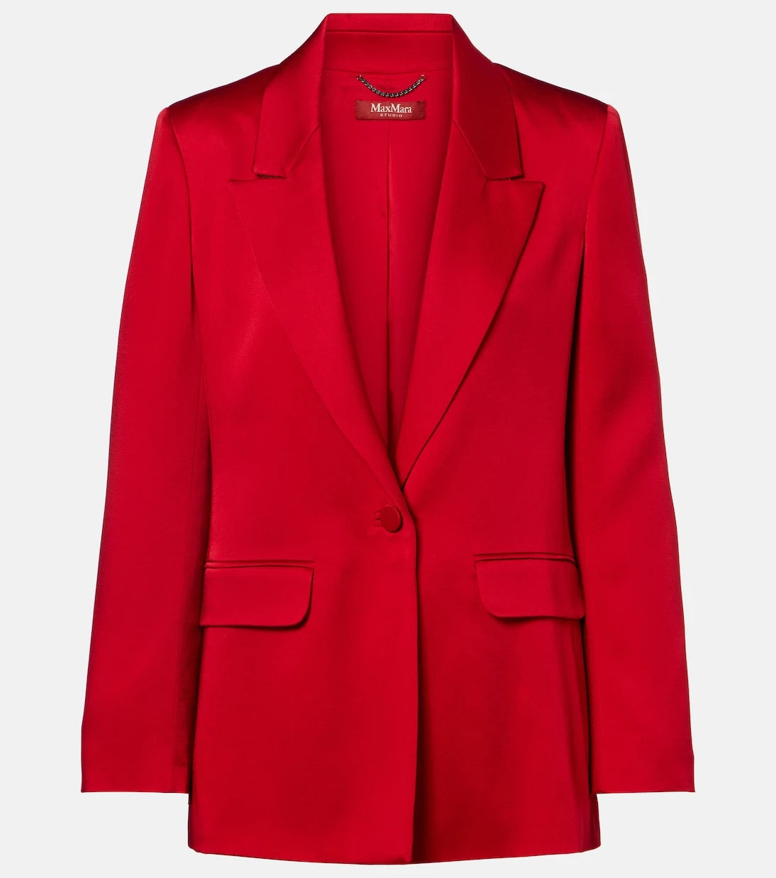 Max Mara - Satin crêpe blazer